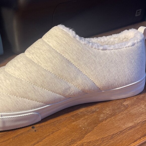 Hurley Women’s 10 Arlington Puff Slipper Clog Heathered Cream - Picture 9 of 9